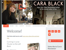 Tablet Screenshot of carablack.com